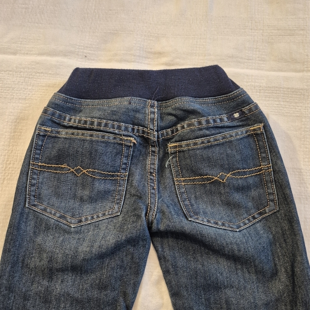 Lucky Brand boys size 6 Billy straight leg, soft waist pull on jeans VGUC - Picture 4 of 7